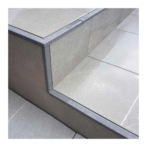 Bordure aluminium BSJ - Gris anthracite - Longueur 2,70 m