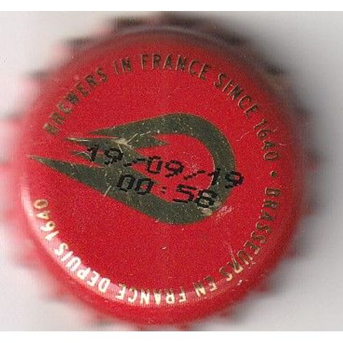 Capsule De Bière - Météor Rouge