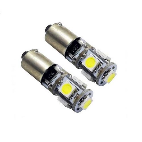 Ampoules led bay9s h21w canbus 5 smd blanc 6000K