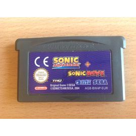 Jeu Gba 2 En 1 Sonic Advance + Sonic Battle Game Boy Advance