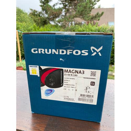 Circulateur d’eau chaude Grundfos Magna3 25-60 n 180