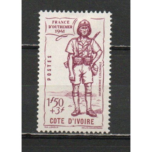 Timbre-Poste De Côte D'ivoire