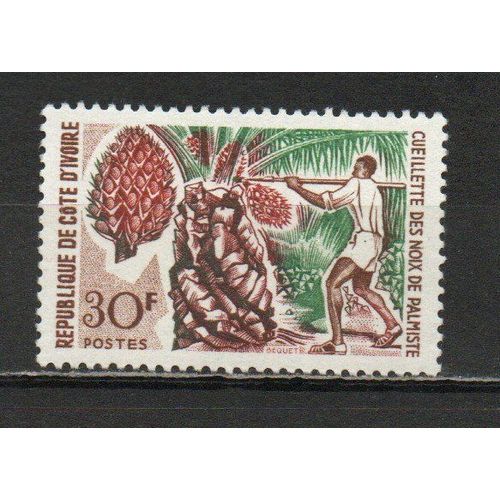 Timbre-Poste De Côte D'ivoire