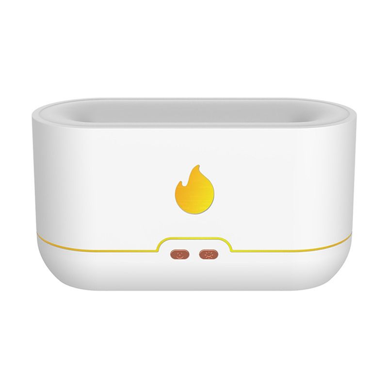 Diffuseur d'arôme de flamme, humidificateur d'air ultrasonique, brumisateur, lampe d'huile essentielle pour la maison