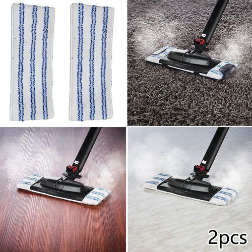 Vadrouille en microcarence pour aspirateur robot, kit Polti Vaporetto, brosse Vaporroli, cuillère à soupe Pro 3.0, pièces de rechange, accès balayeuse, gril, 2 pièces
