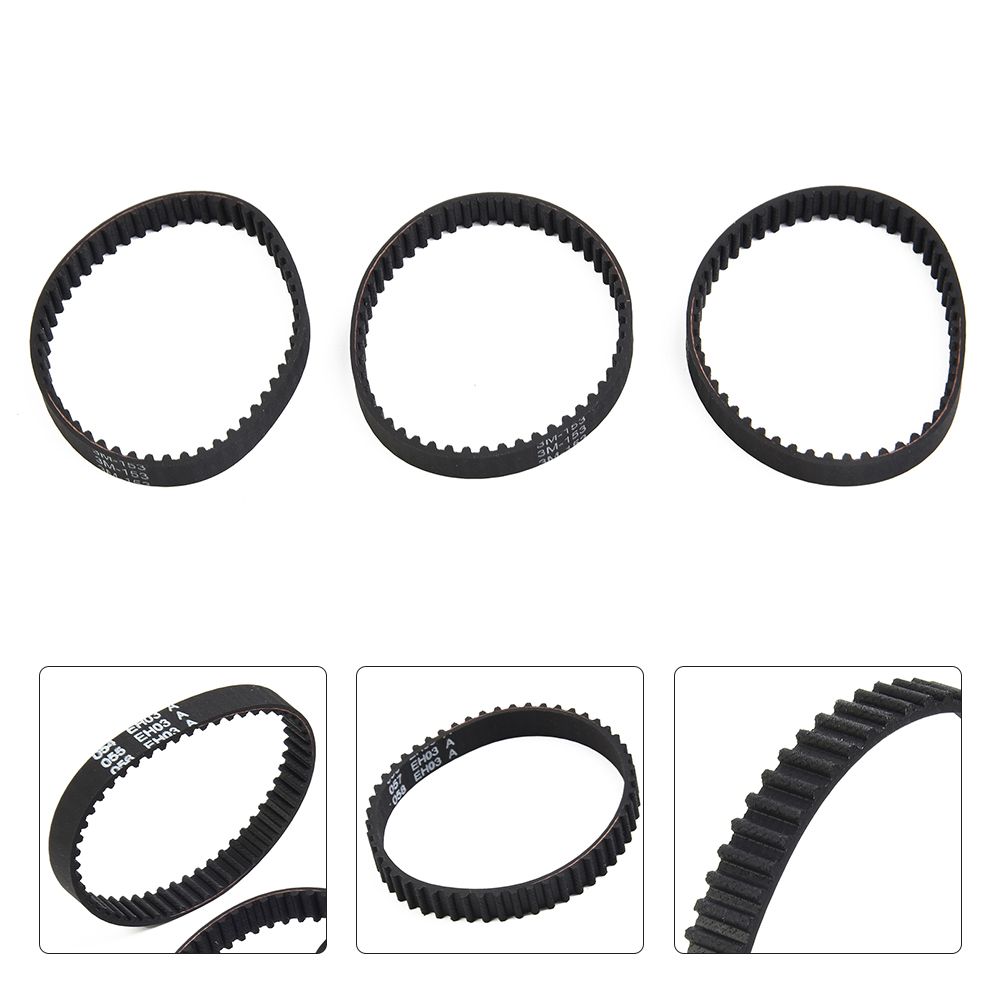 Courroies courtes pour aspirateur Shark HZ2002, 3 pices, re...