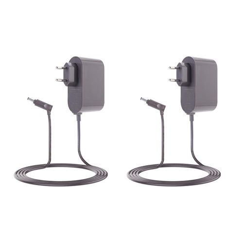 Adaptateur de charge pour Dyson V6, V7, V8, 2 pièces, alimentation électrique, chargeur, prise UE