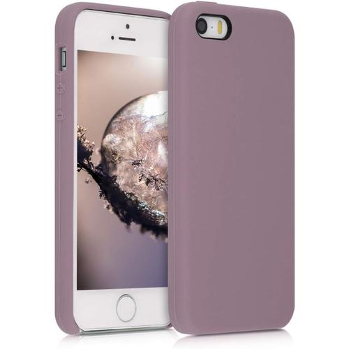 Housse Compatible Avec Apple Iphone Se (1.Gen 2016) / Iphone 5 / Iphone 5s Coque - Housse De Téléphone Protection Souple En Tpu Silicone - Raisin