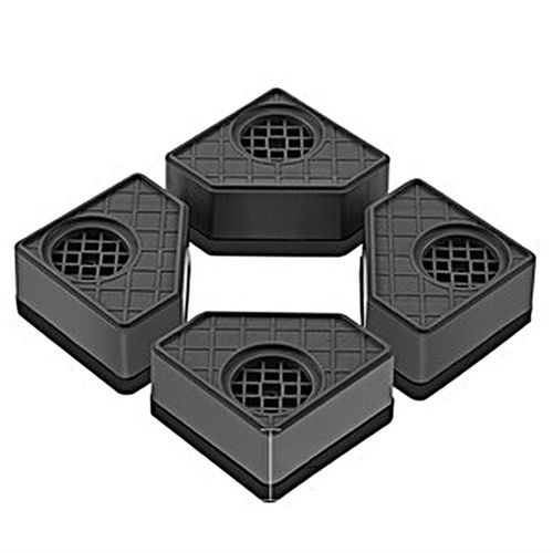 Coussin Anti-Vibration antidérapant, Machine à laver, rehausseur, pieds de coussin antidérapants, réfrigérateur, pied de nivellement, facile à installer, 4 pièces