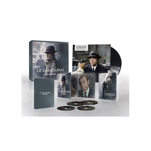 Le Samouraï - Coffret Collector - Édition Limitée - 4k Ultra Hd + Blu-Ray + Dvd + Vinyle + Livre