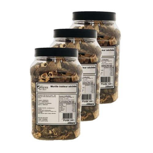 Lot 3x Morille Traiteur - Pot 250g