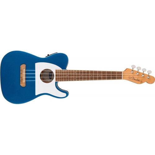 Fender Fullerton Télécaster - Ukulélé Électrique - Lake Placid Blue