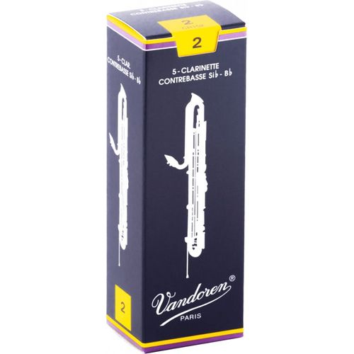 Vandoren Cr152 - Anches Clarinette Contrebasse Traditionnelles Force 2