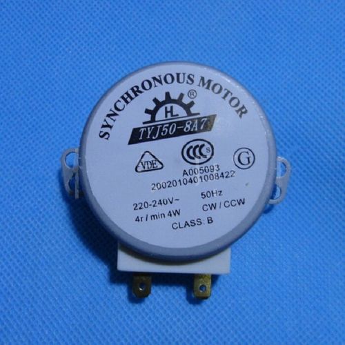 Moteur de four à micro-ondes coloré, Syns.info ous, 4W, AC 220-240V, 4 tr/min, CW, CCW