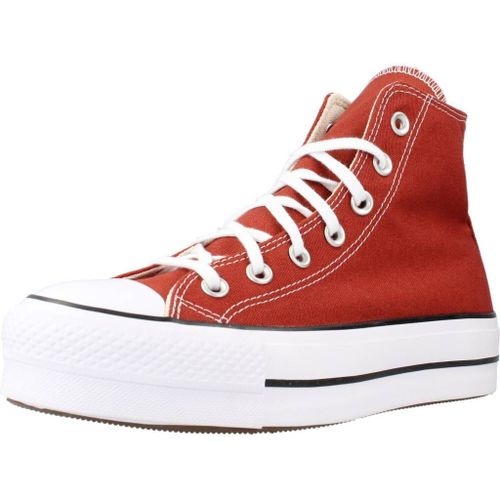 Converse Chuck Taylor All Star Lift Platform Canvas Colour Marron