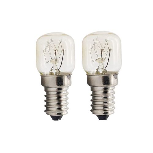 Ampoule de four à micro-ondes, filetage de vis de 25w, lampe de 14mm pour Galanz Midea, accessoires de pièces de four à micro-ondes, 2 pièces/lot