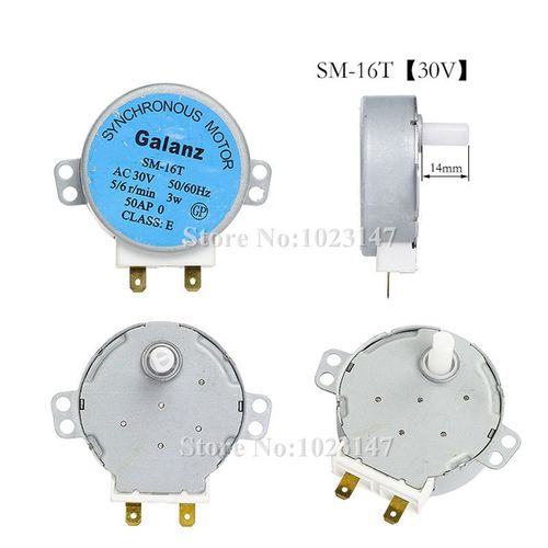 Moteur de platine tournant micro-ondes SM-16T, moteur synchrone, broche haute d'environ 14mm, 1 pièce, SM-16T