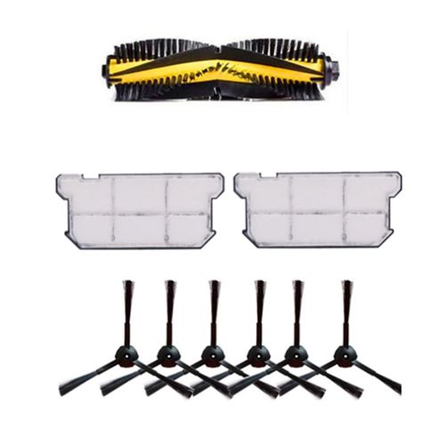 Pièces pour Chuwi Ilife V7S V7 V7S Pro, Brosses Latérales, Filtre Hepa, Rouleau Brosse, Robot Aspirateur, Accessoires
