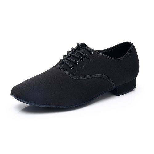 Chaussures De Danse Latine Pour Hommes Chaussures De Salle De Bal Modernes En Cuir Talons Carrés Pour Enfants Baskets Blanches De Jazz