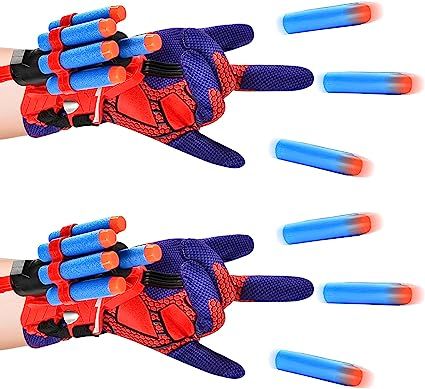 XINCHEN Lot de 2 paires de gants Spider Launcher, gants Spider