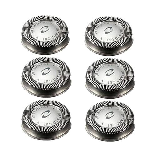 Lame de rechange pour tête de rasoir pour homme, Philips HQ3, HQ32, HQ36, HQ40, HQ300, 6 pièces