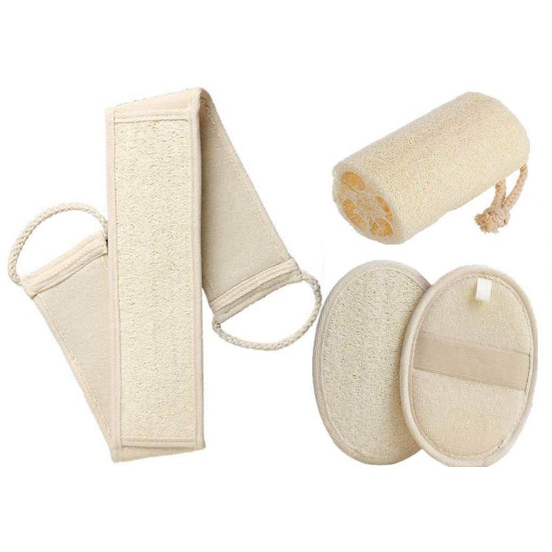 Ensembles D'ponges De Bain Extensibles En Luffa, purateur ...