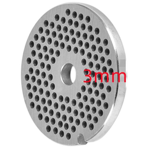 Plaque à orifice pour hachoir à viande Bosch, en acier inoxydable 3CR13, 3mm, couteau de remplacement