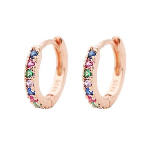 Boucles D'oreilles Minimales En Acier Inoxydable,Clip,Petit Huggie,Cartilage Fin,Helix,Tragus,Bijoux De Piercing,2 Pièces/Ensemble