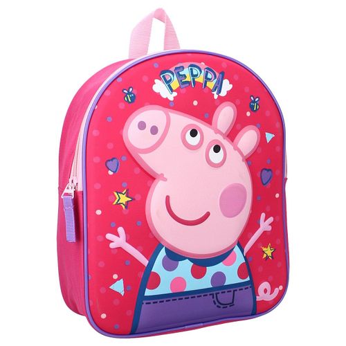 Sac à Dos 3D LICENCE Fille 007-2591 PEPPA PIG