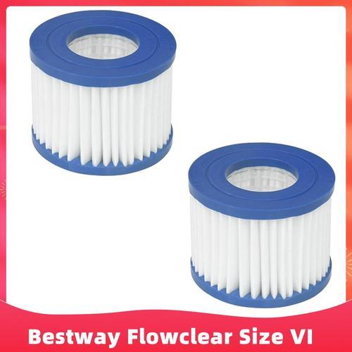 BESTWAY-Cartouche filtrante de rechange pour piscine, taille VI, pour Lay-Z-Spa, Miami Vegas Paris, pièces détachées