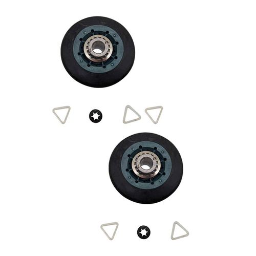 Roue à tambour pour sèche-linge, 2 pièces adaptées au W10314173 AP6019303 PS11752609 8536973 8536974