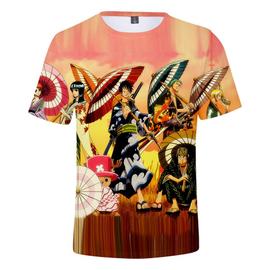 One Piece Luffy Cosplay Anime Manga T-shirt T-shirt T-shirt Sous-vêtement  Vêteme