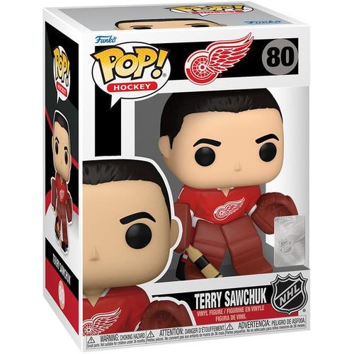 Nhl - Figurine Pop! Terry Sawchuk (Detroit Red Wings) 9 Cm