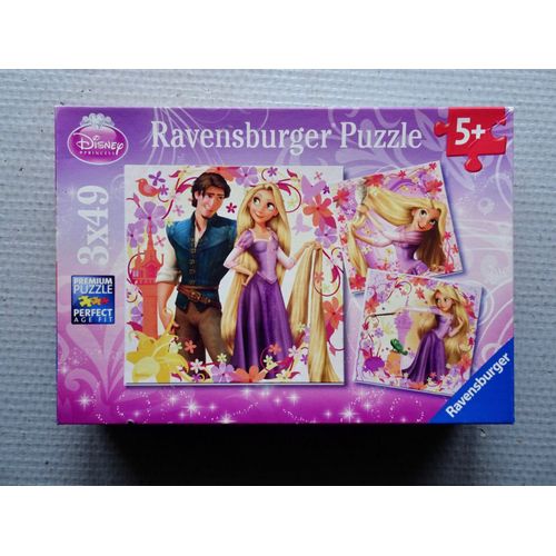 Boîte De 3 Puzzles Ravensburger 49 Pièces - Disney