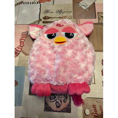 Porte-Pyjama Doudou Peluche Furby Rose Hasbro Famosa 