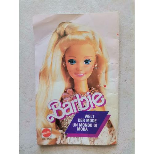 Catalogue Barbie 1987 Mattel