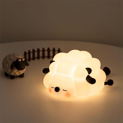 Veilleuses Led En Silicone Aste Par Usb,Lampe De Chevet En Forme De Mouton,Krasnorabbit Mignon,Veilleuse Pour Enfants,Cadeau D'anniversaire Pour Bébé,Décoration De Synchronisation - Type Sheep