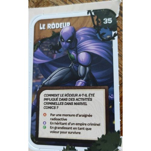 Carte Marvel 2025 Explore L'univers Marvel N 35