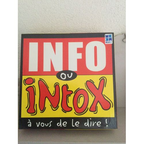 Info Ou Intox ¿ A Vous De Le Dire ¿ Jeu D¿Ambiance - Tester Vos Connaissances ¿ Megableu