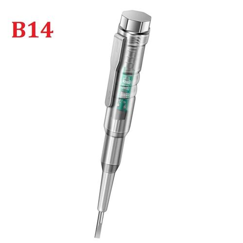 B14 - Détecteur de tension à Induction Intelligent, voltmètre, testeur de Circuit, tournevis électrique avec indicateur électricien