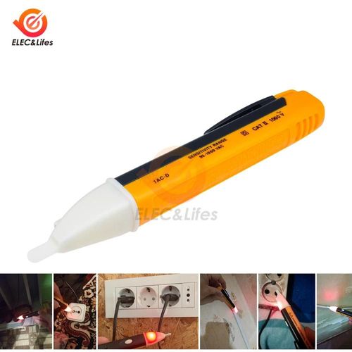 Sonde de tension, détecteur de puissance, testeur, prise sans Contact, indicateur électrique mural, AC 90 1000V, 110V 220V