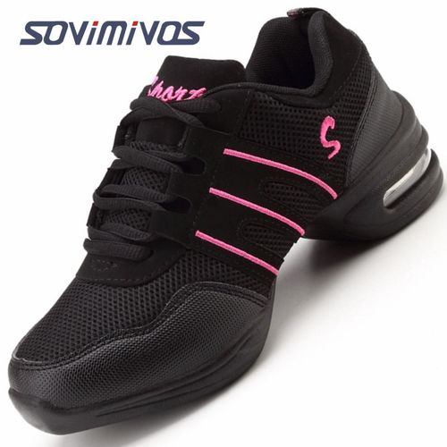 Chaussures De Danse Semelle Souple Pour Hommes Et Femmes Baskets De Sport Modernes Chaussures De Jazz Chaussures De Phtalus Pour Filles Respirantes Hip Hop