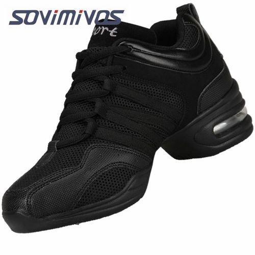 Chaussures De Danse Semelle Souple Pour Hommes Et Femmes Baskets De Sport Modernes Chaussures De Jazz Chaussures De Phtalus Pour Filles Respirantes Hip Hop