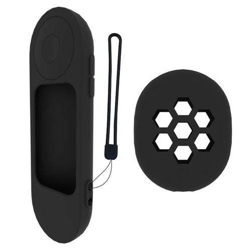 Noir - Coque De Protection En Silicone Pour Décodeur Chromecast Tv 2020, Couleur Unie, Résistante Aux Rayures, Coque De Protection Pour Télécommande Google