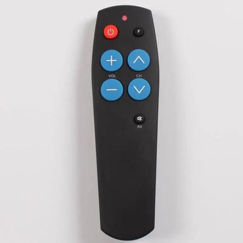 NOIR - Télécommande Universelle D'apprentissage Pour Tv Stb Dvd Box Dvb Éclairage, 7 Grandes Clés Contrôleur Intelligent Copie Code Du Contrôleur D'origine