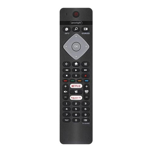 Télécommande De Remplacement Pour Tous Les Smart Tv Philips Ambilight 4k, Led 75pus6754/12 65pus6754/12 65pus6704/12 55pus6754