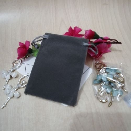 Sacs En Velours Avec Cordon De Serrage,100 Pièces/Lot,5x7 7x9 9x12cm,Pochettes D'emballage De Bijoux,Breloques Pour Collier,Présentoirs,Sacs Cadeaux,Tendance 2019