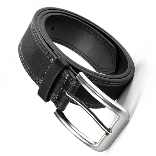 Ceinture En Cuir Élégante De 120 Cm Le Noir