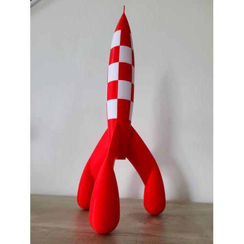 Fusée 60 cm - Figurine BD - Tintin