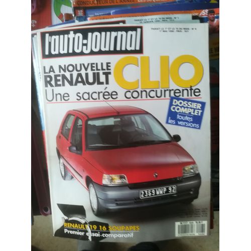 L'auto Journal 8 De 1990 Mercedes G 4x4,Clio Gamme,Mazda 323 1.8 Gt,Golf Gti 16s,Opel Kadett Gsi 16v,Peugeot 309 Gti 16,Alfa 33 1.7 16v,Renault 19 16s,Fiat Tipo Ie 16v,Ford Sierra Cosworth 4x4